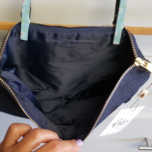 NWT Workshop 28 Denim Pouch - Picture 5 of 8